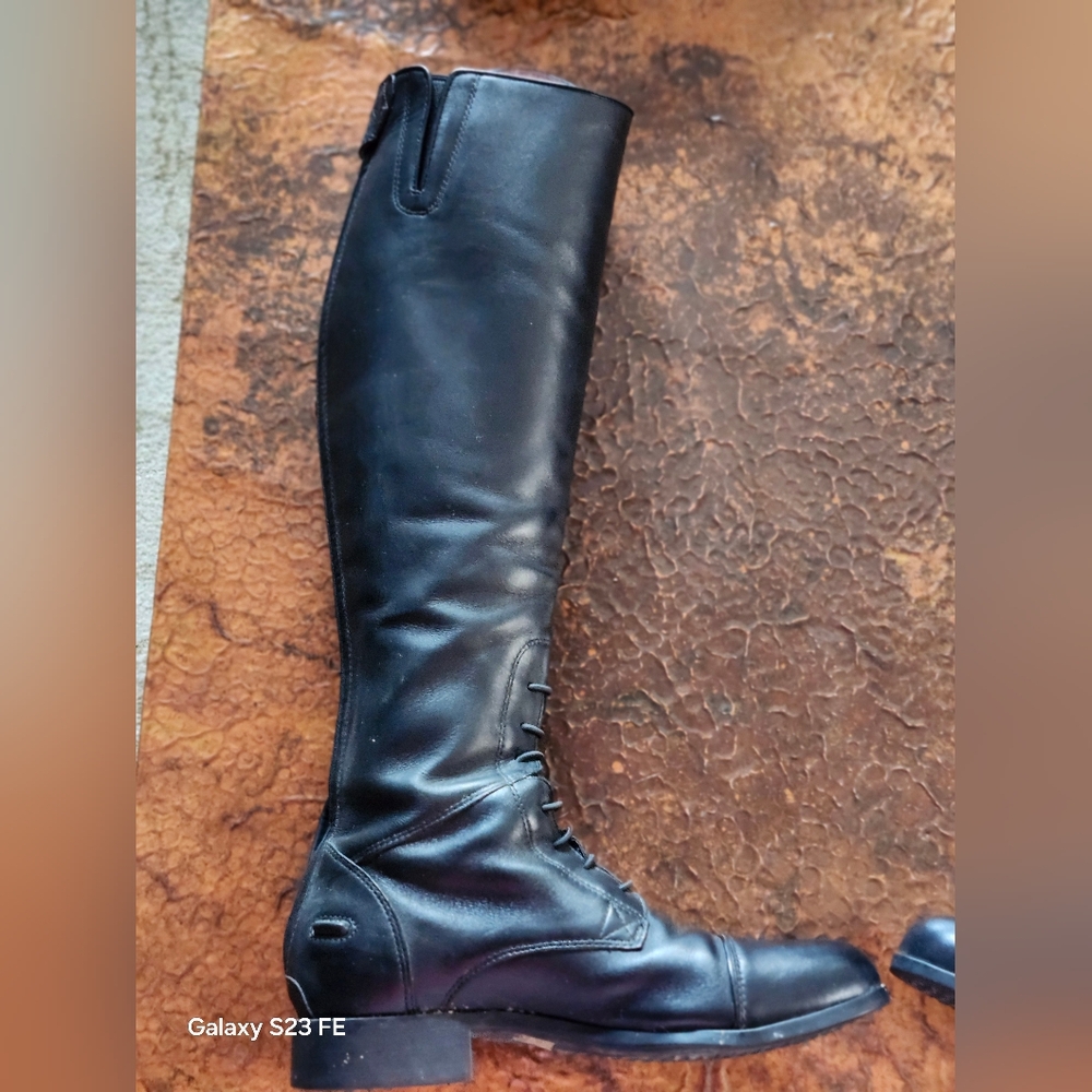 Ariat Black Field Boots - Picture 4 of 7